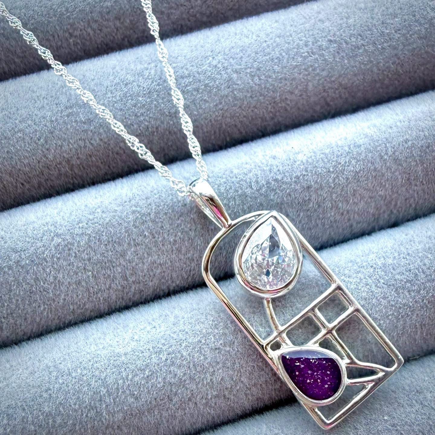 Sterling Silver Cathedral Pendant