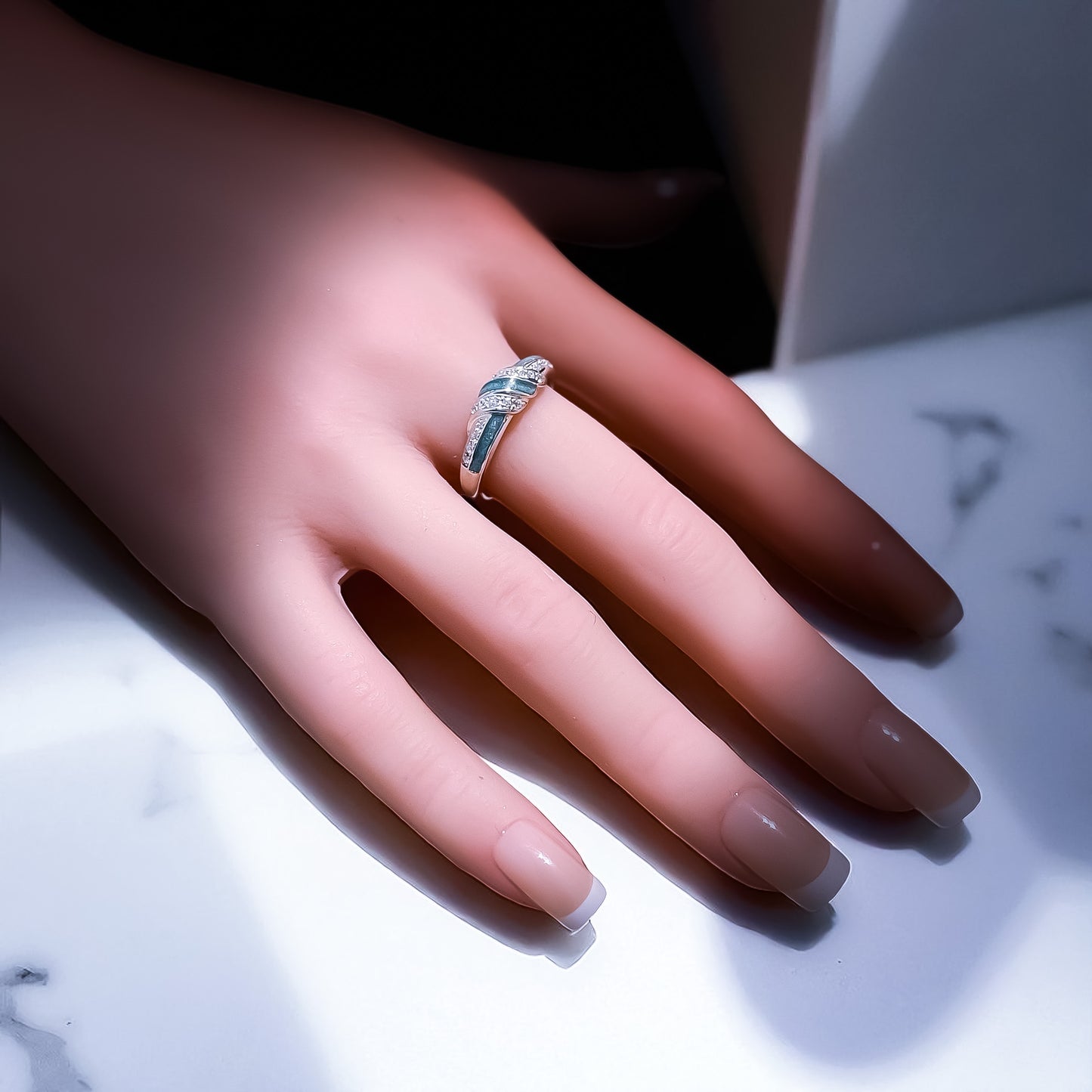 Sterling Silver Ailsa Knot Ring