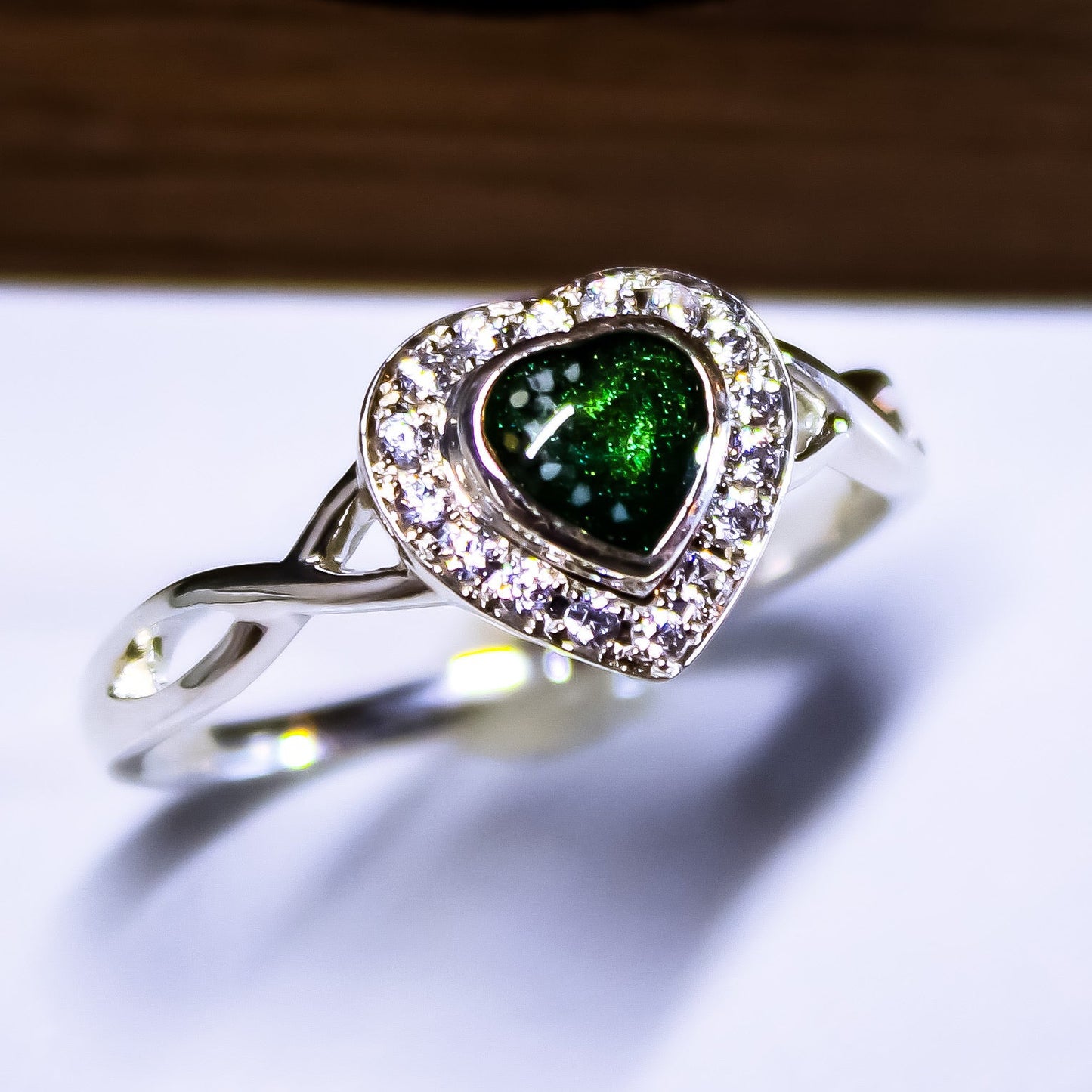 Sterling Silver Infinite Love Ring