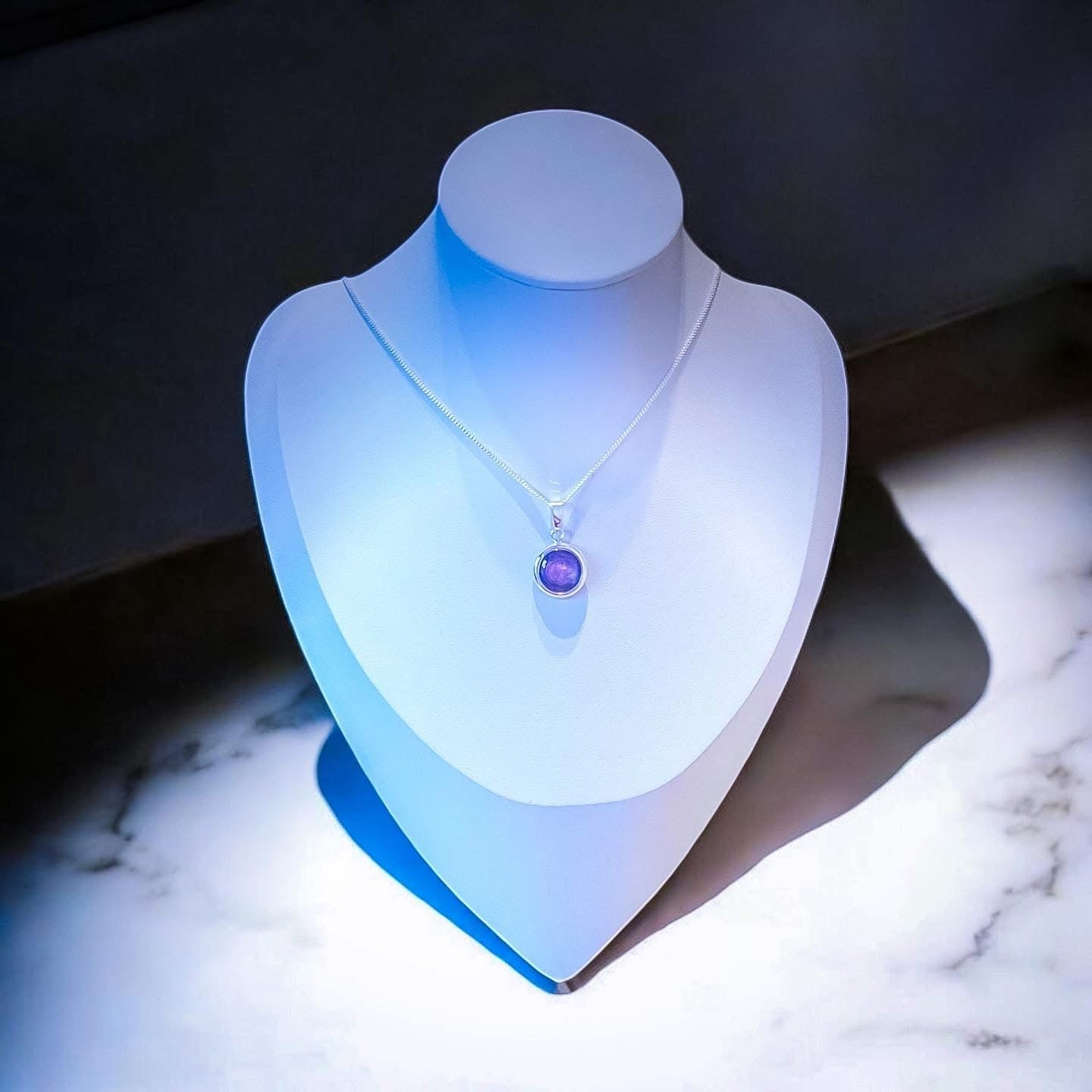 Sterling Silver Round Pendant
