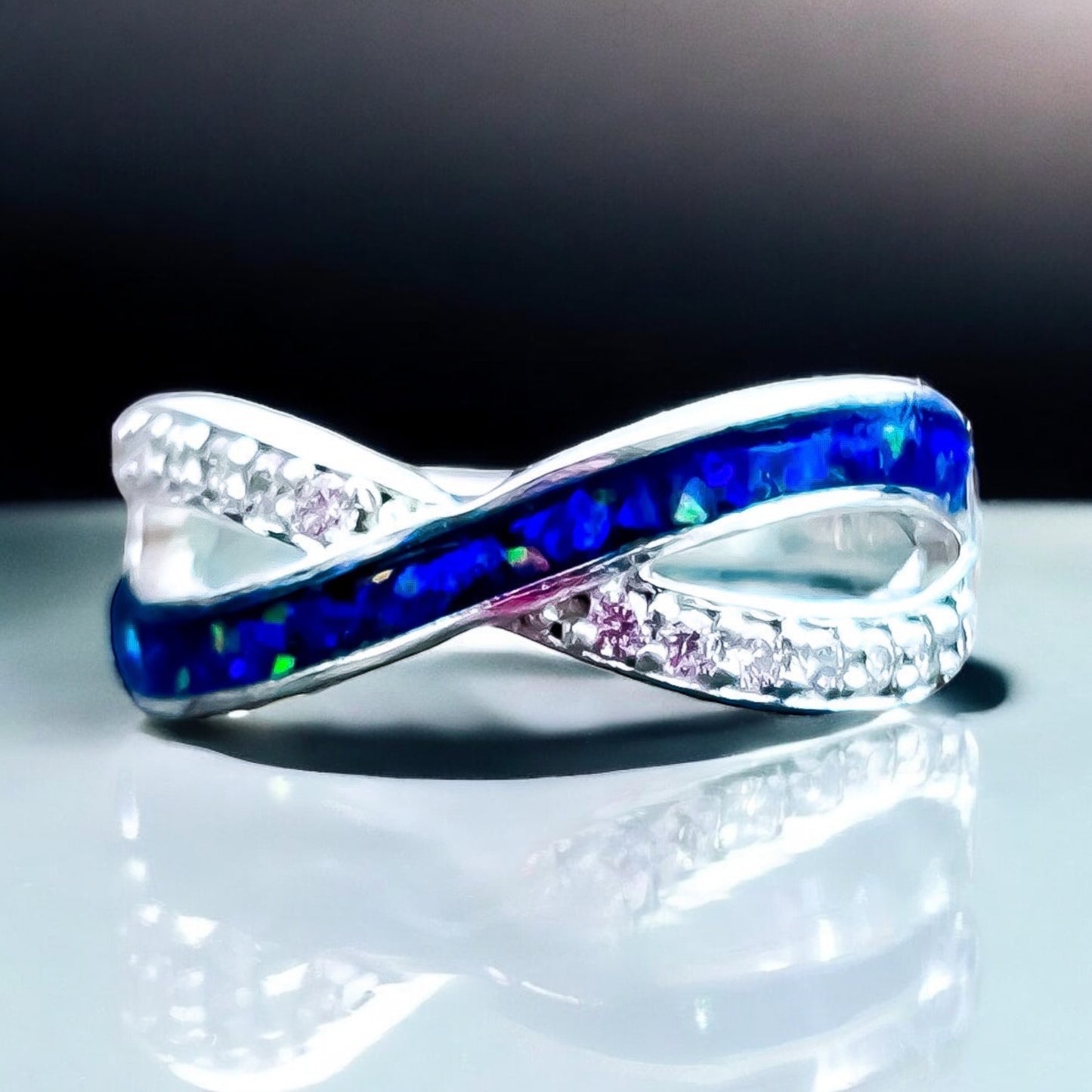 Sterling Silver Infinity Ring