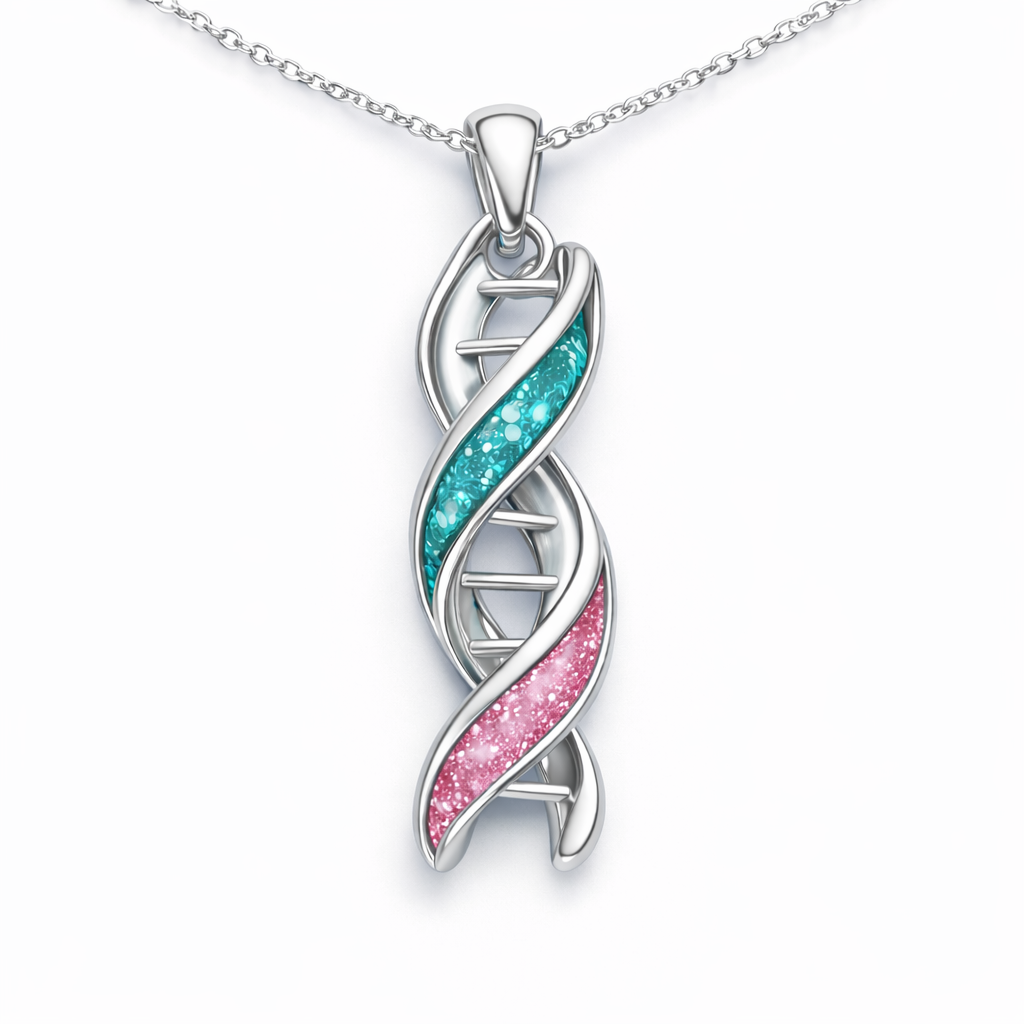 Forever In My DNA Dual Channel Pendant