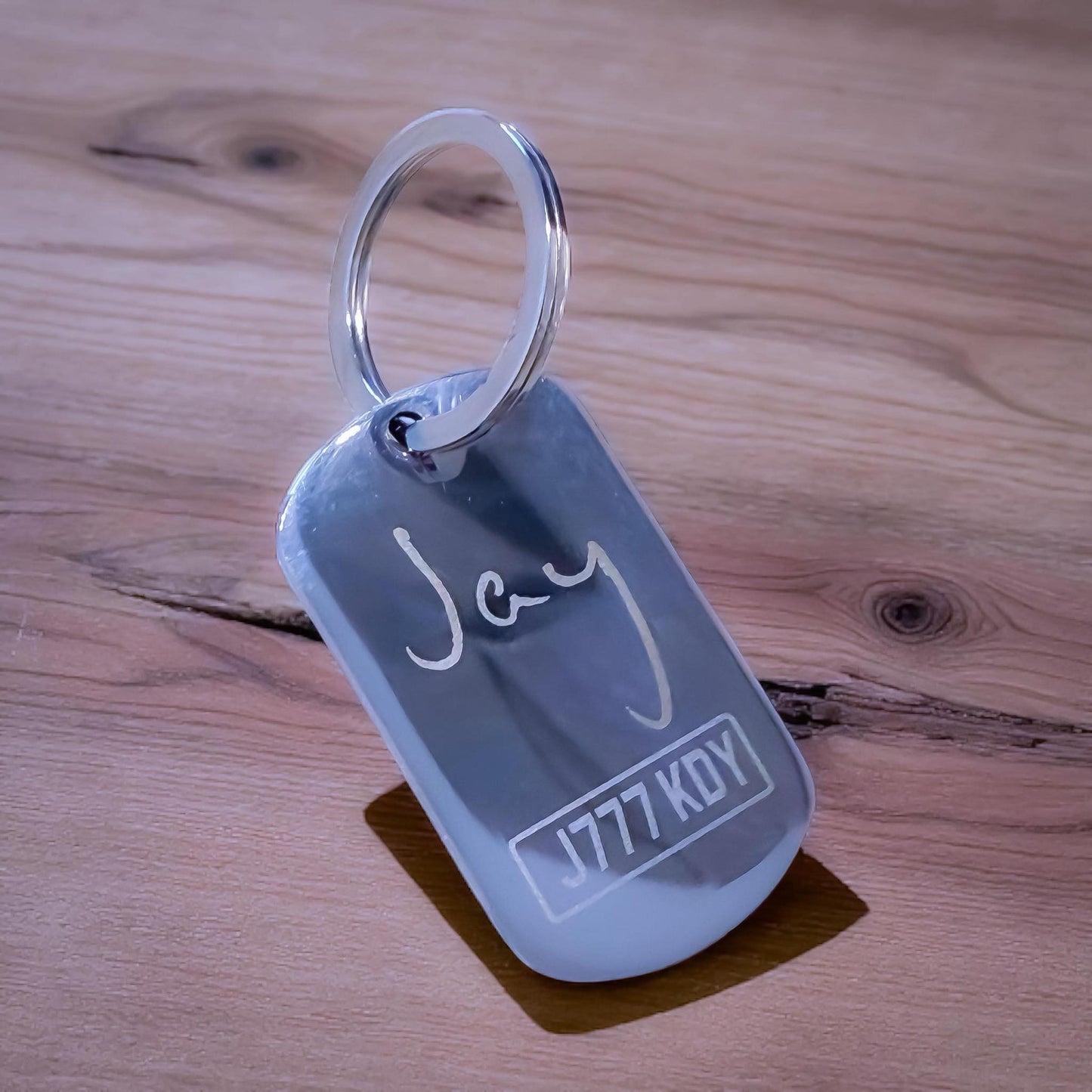 Stainless Steel Keyring