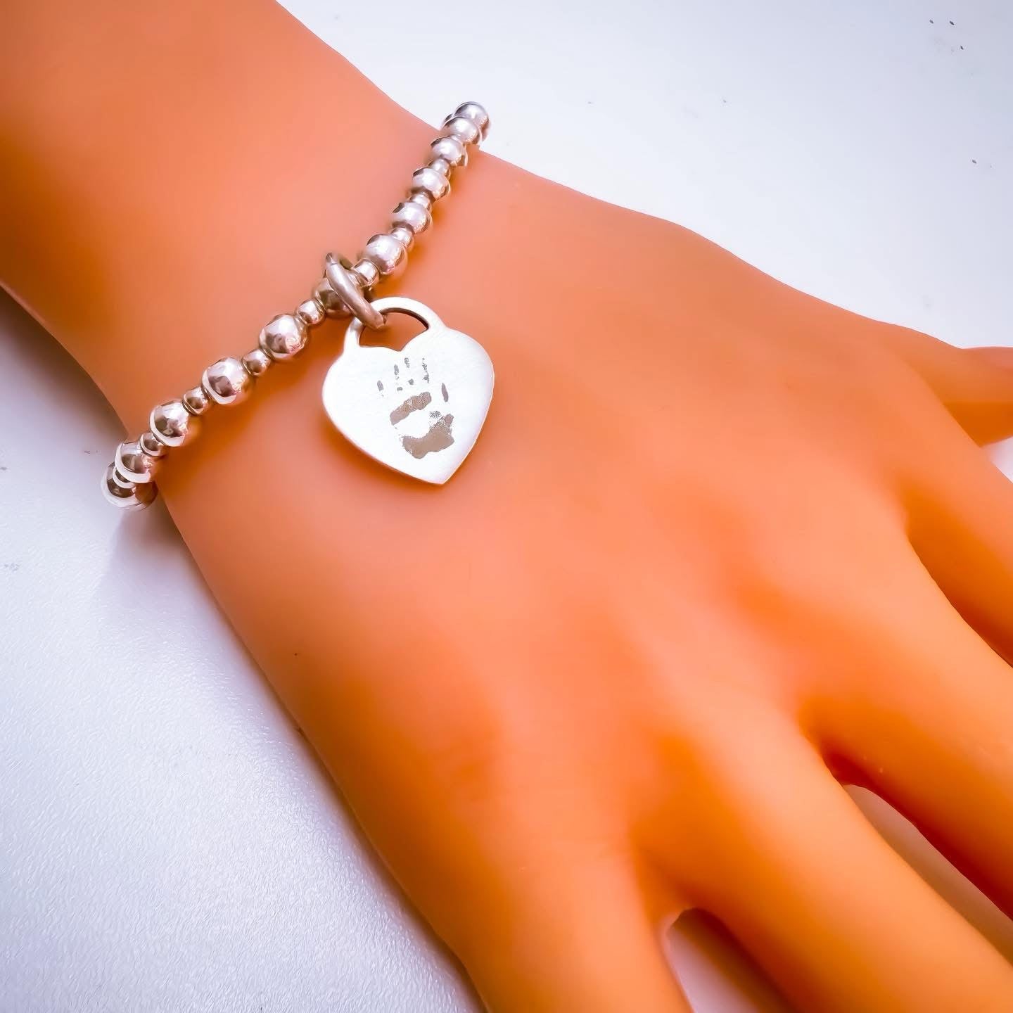 Sterling Silver Engraved Bracelet