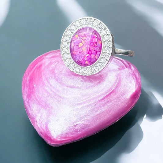 Bold & Beautiful Sterling Silver CZ Ring