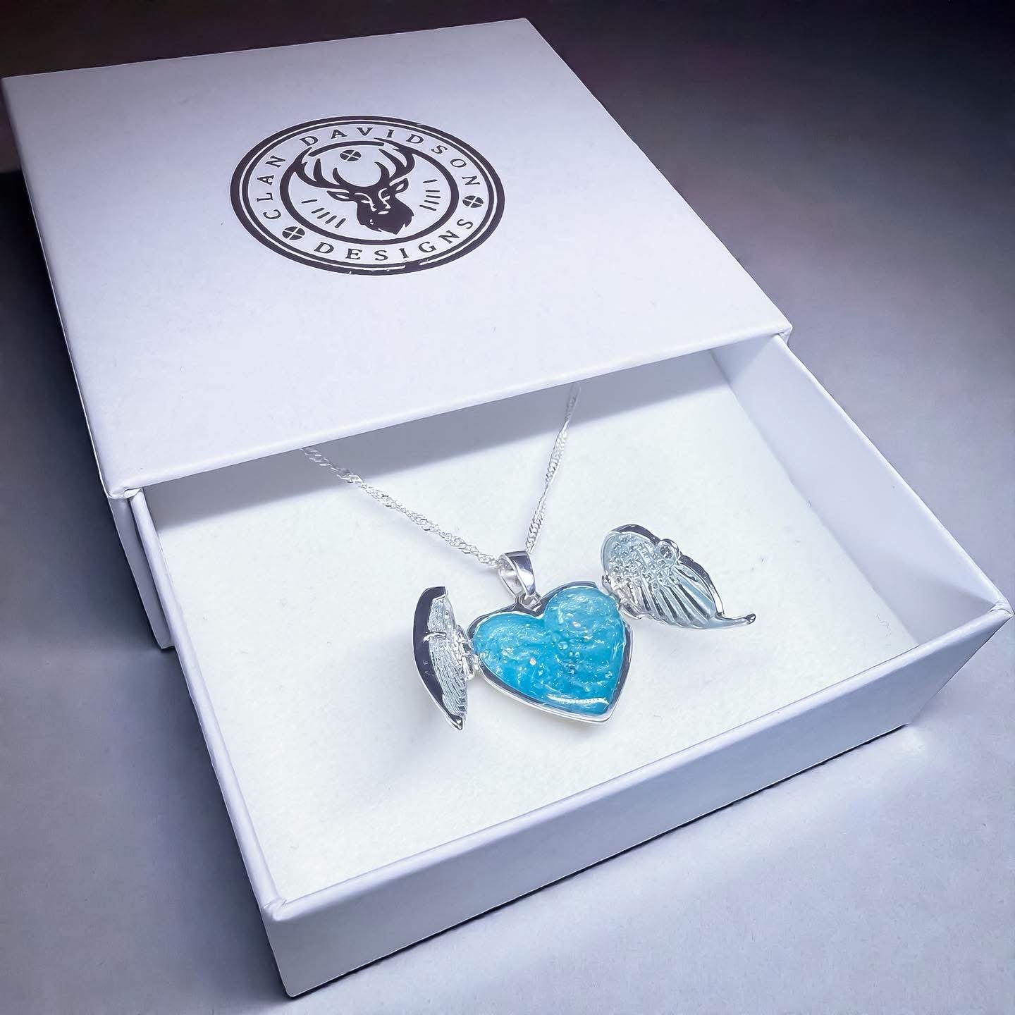 Sterling Silver Angel’s Embrace Locket