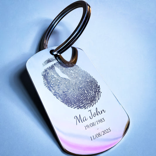 Stainless Steel Keyring