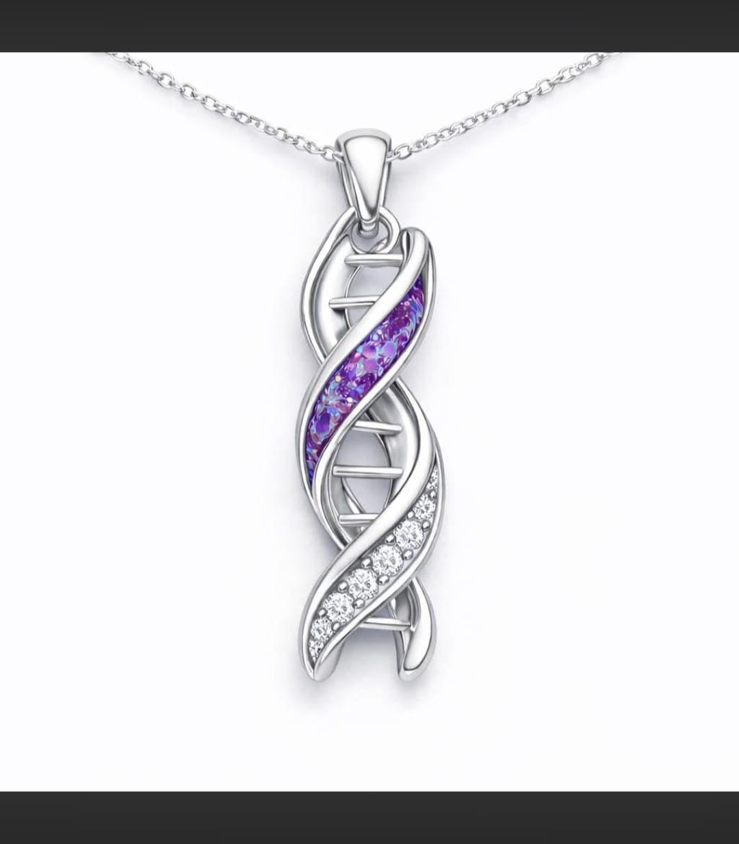 Forever In My DNA CZ Pendant