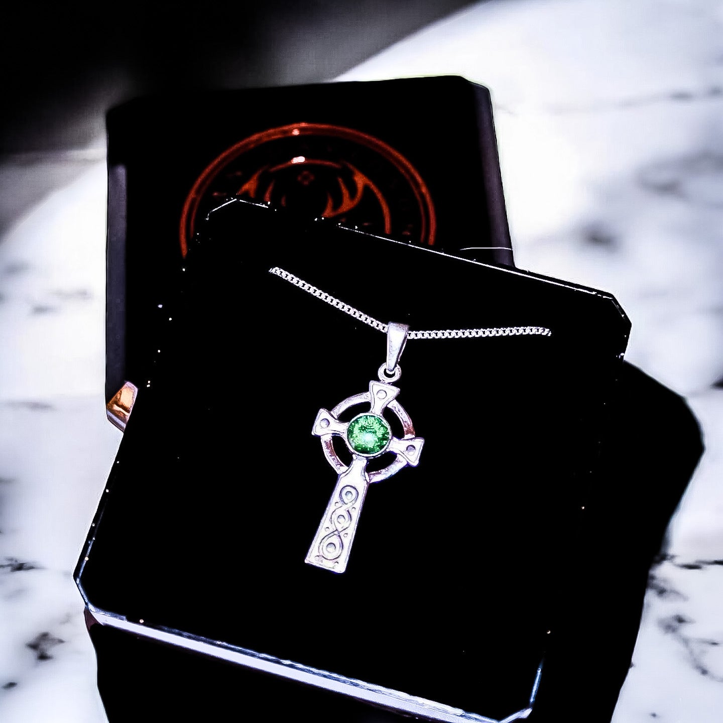 Sterling Silver Celtic Style Cross