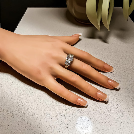 Emerald Cut Reflections Ring