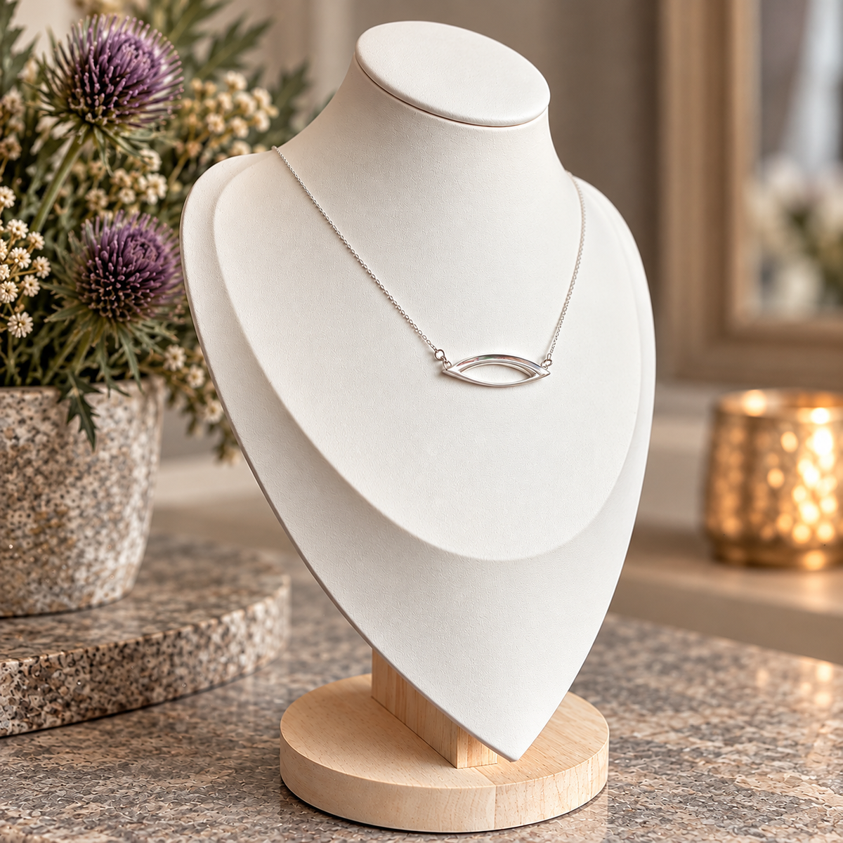 Over the Rainbow - Sterling Silver Memorial Necklace