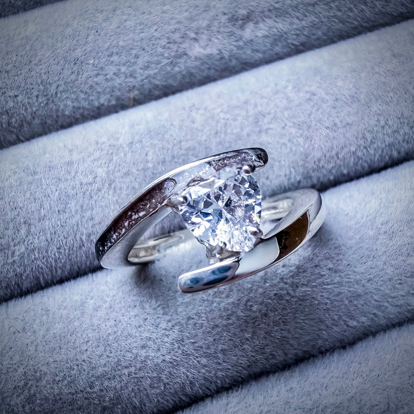Sterling Silver “Eclipse” Ring