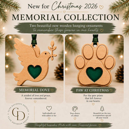 Pre Order - Wooden Hanging Ornaments