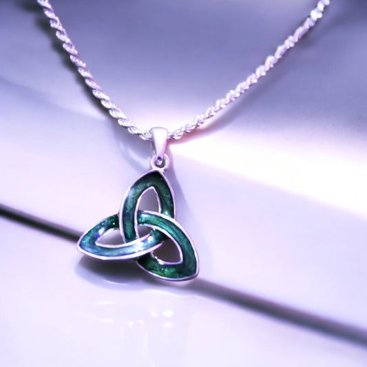 Sterling Silver Celtic Knot Necklace