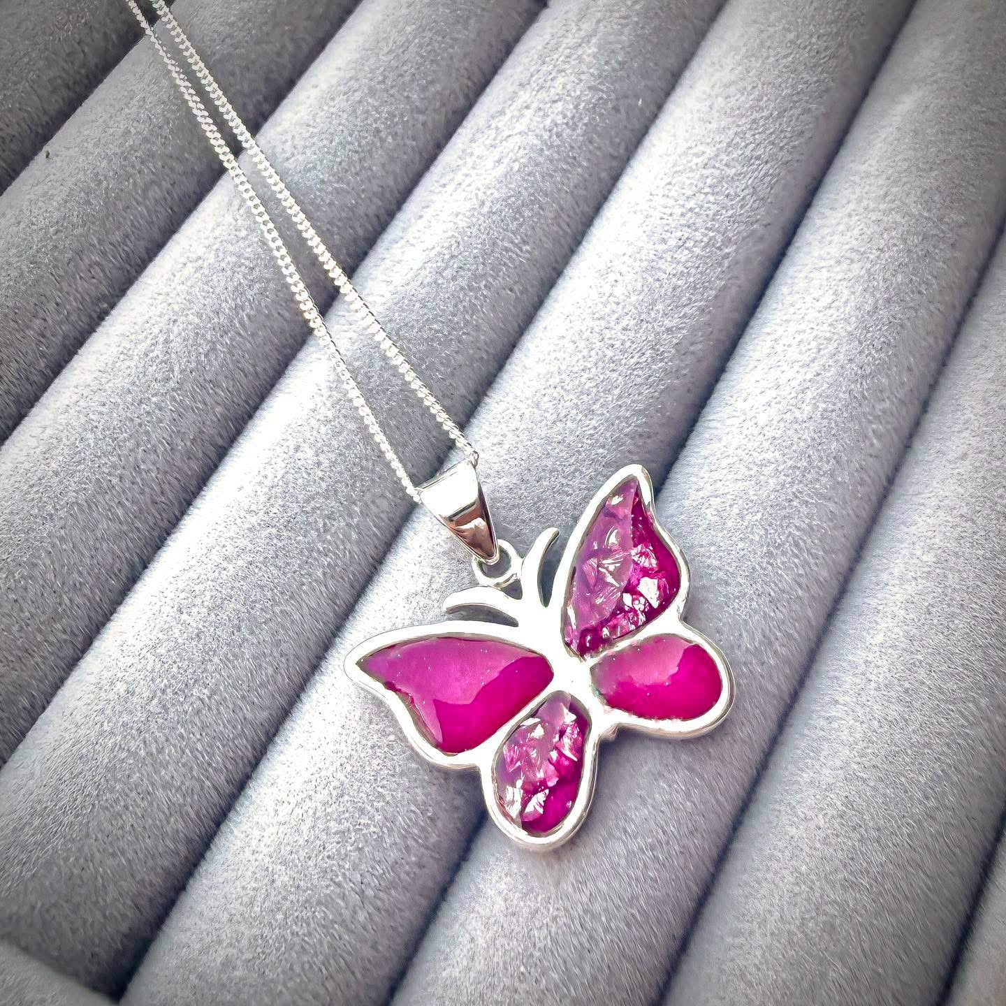 Sterling Silver Flutterby Pendant