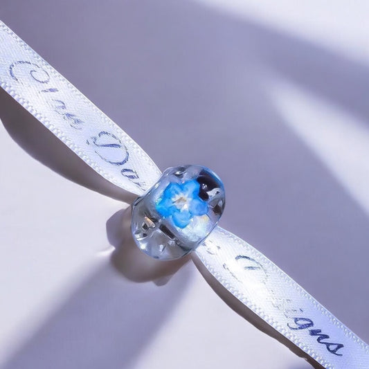 Sterling Silver Forget Me Not Bracelet Bead