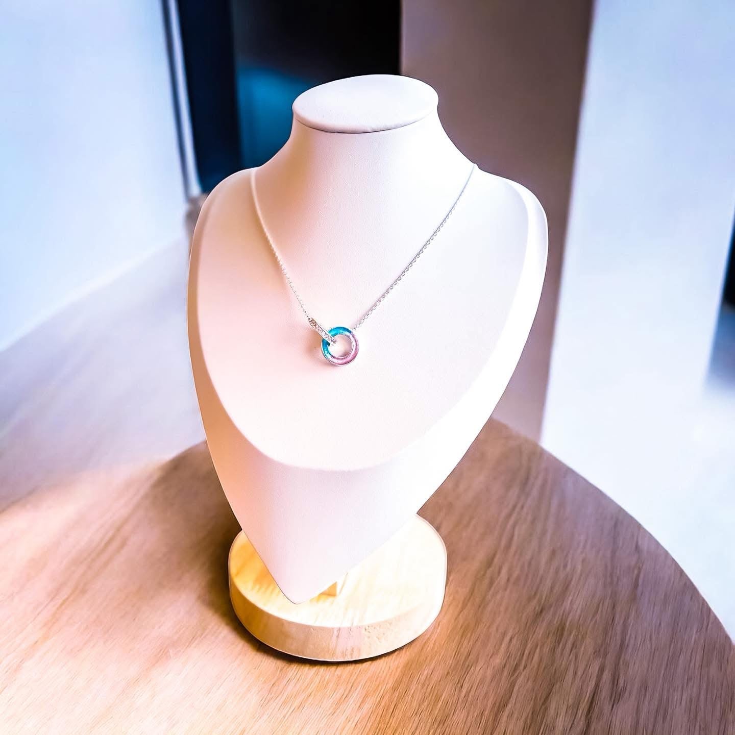 Sterling Silver Eternal Circlet Pendant