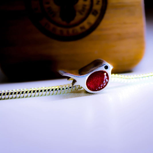 Sterling Silver Robin Charm