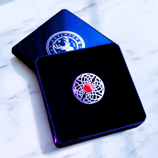 Sterling Silver Celtic Style Brooch