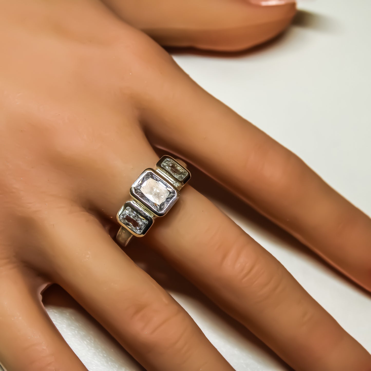 Emerald Cut Reflections Ring