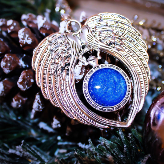 2 in 1 Angel Wing Memory Bear Pendant & Decoration