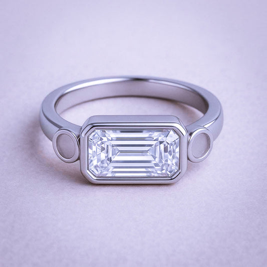 Sterling Silver Trinity Embrace Ring