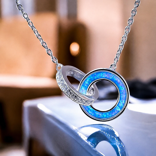 Sterling Silver Eternal Circlet Pendant
