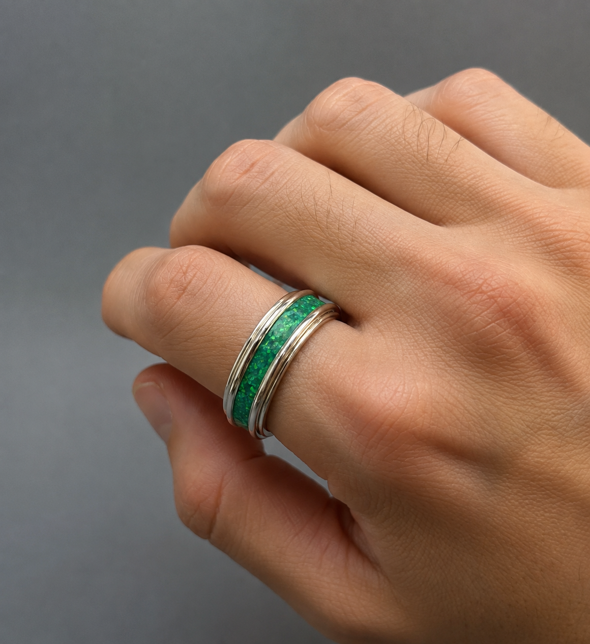 Eternal Motion Spinner Ring