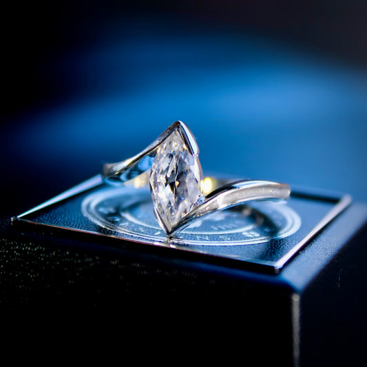 Marquise Embrace Ring