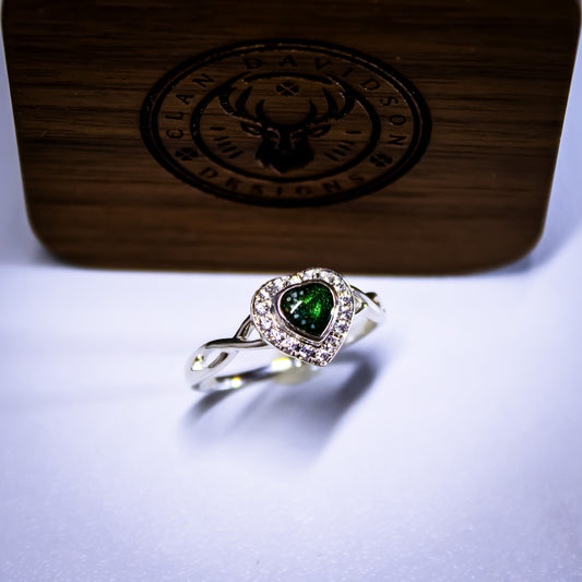 Sterling Silver Infinite Love Ring