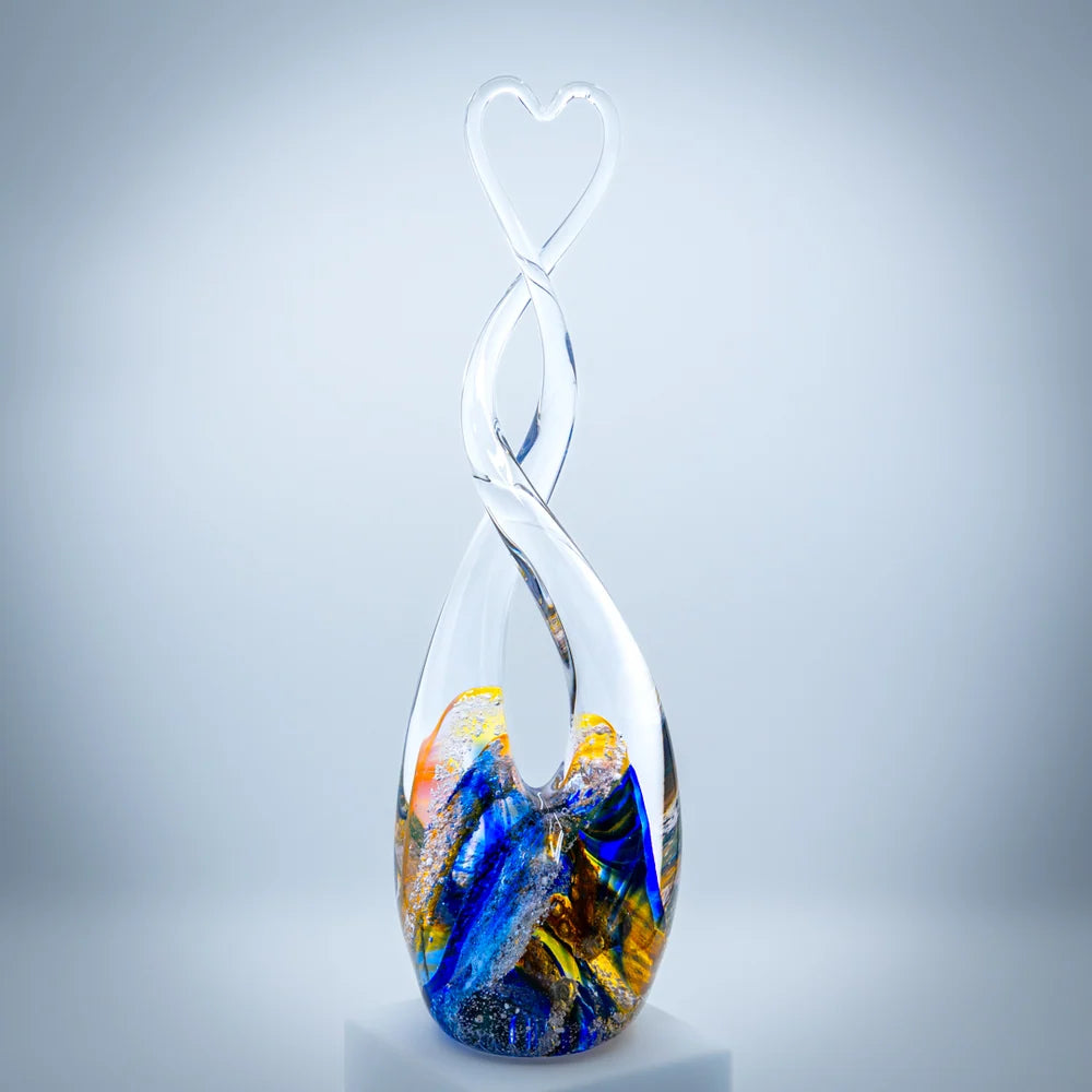 Ashes Keepsake Heart Sculpture