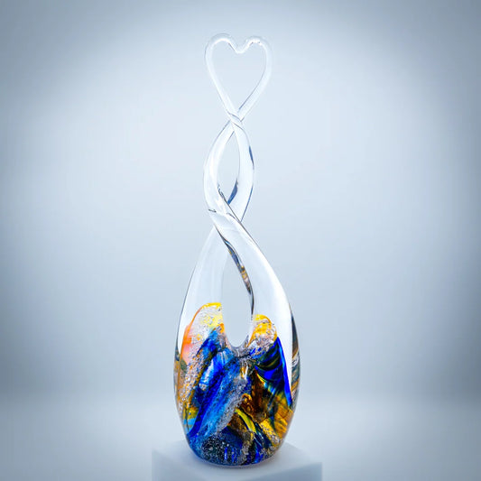 Ashes Keepsake Heart Sculpture