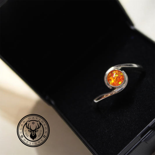 Sterling Silver Eternal Wave Ring
